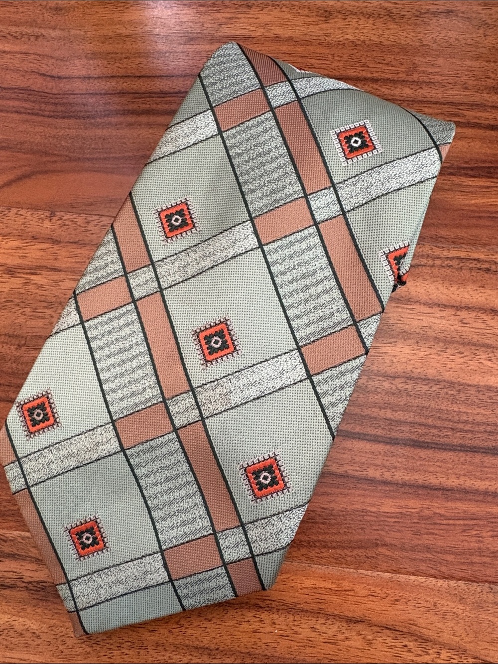 Via Ravenna Neck Tie Geometric